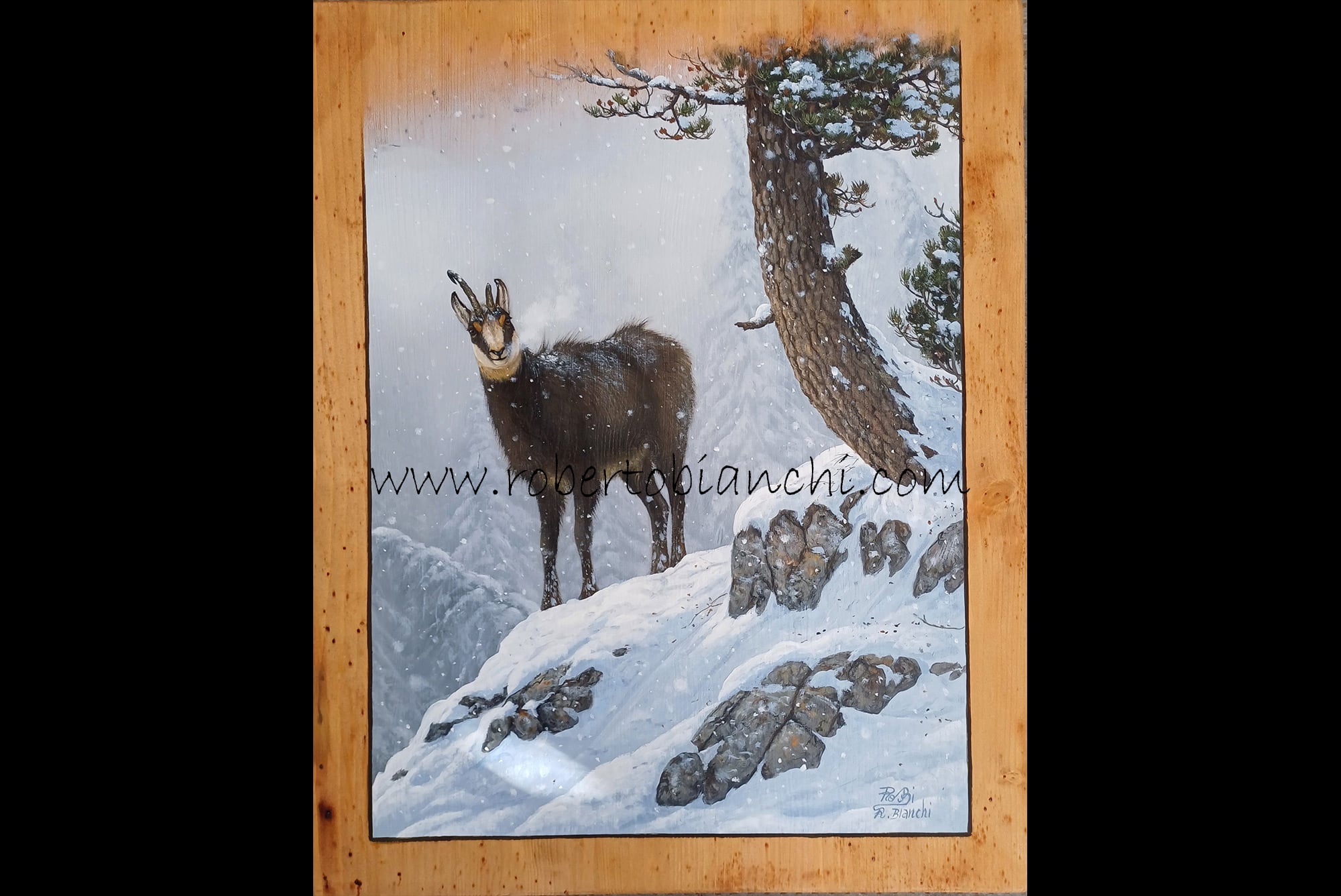 Roberto Bianchi dipinti olio su legno