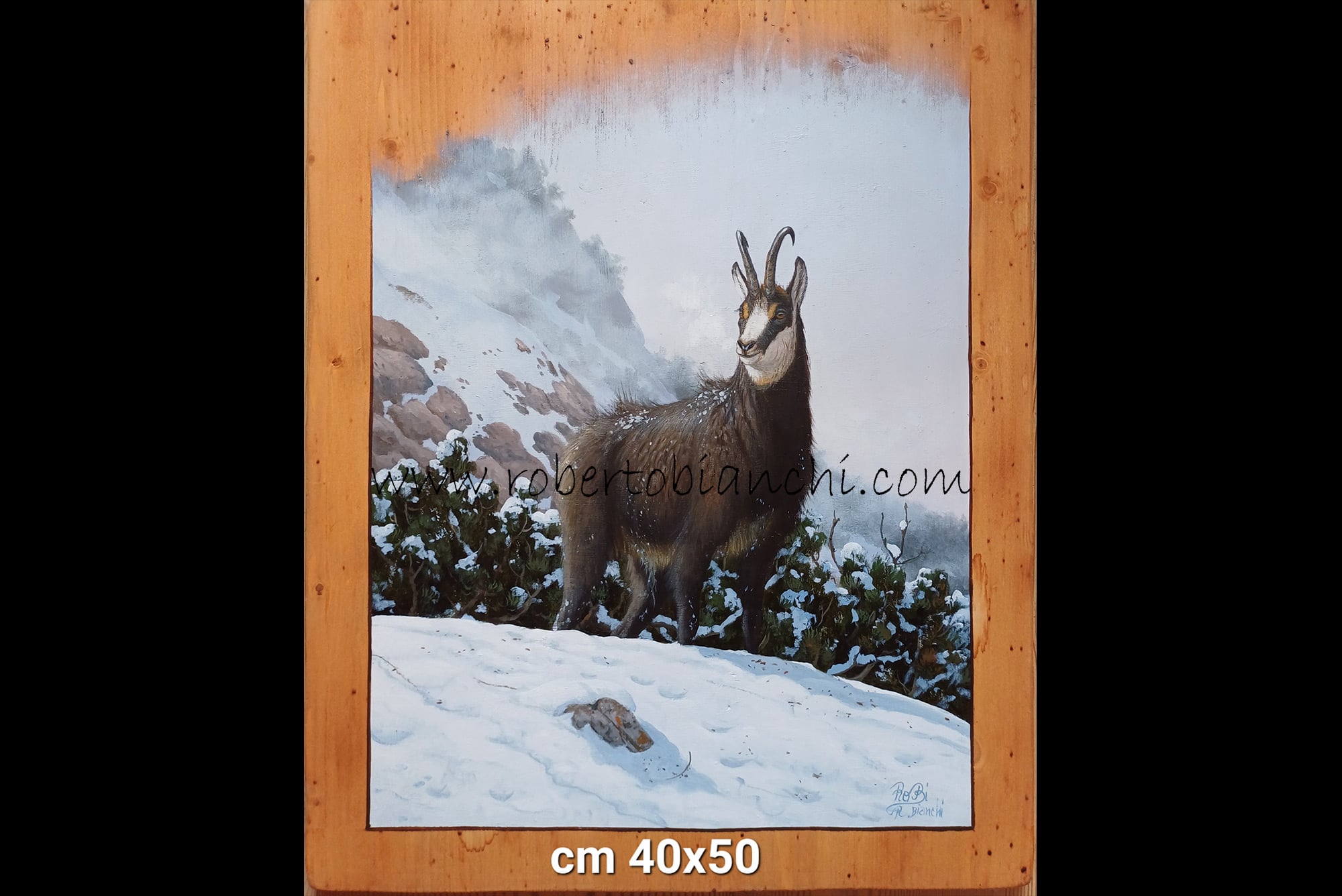 Roberto Bianchi dipinti olio su legno